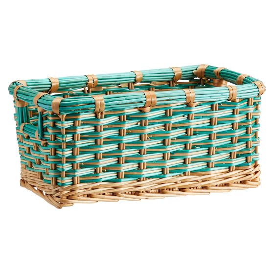 Woven Wicker Baskets - Sale | Pottery Barn Teen