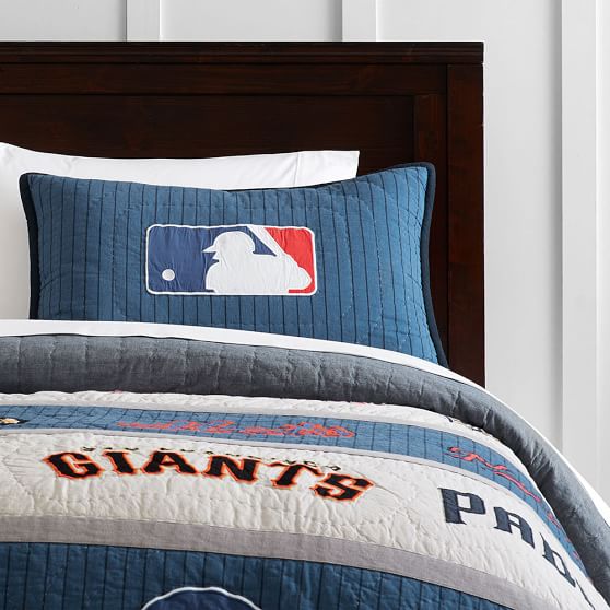 Mlb Boys Quilt Sham Sale Pottery Barn Teen