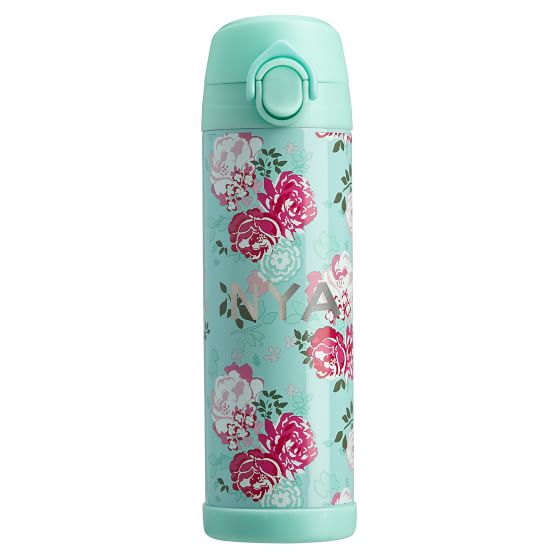 Pool Garden Party Floral 17 Oz Water Bottle Pottery Barn Teen