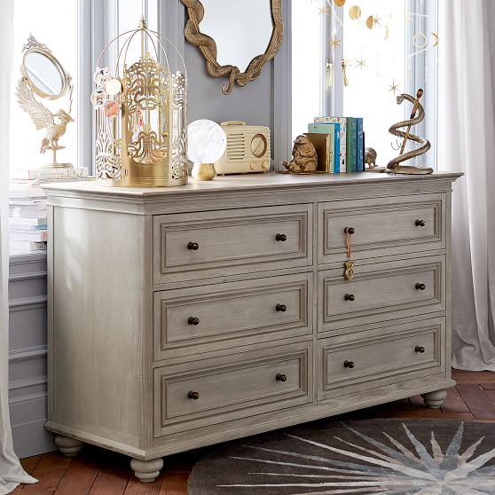 Chelsea 6 Drawer Wide Dresser Pottery Barn Teen