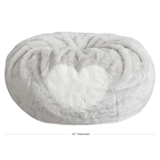 St Jude Heart Bean Bag Chair Pottery Barn Teen