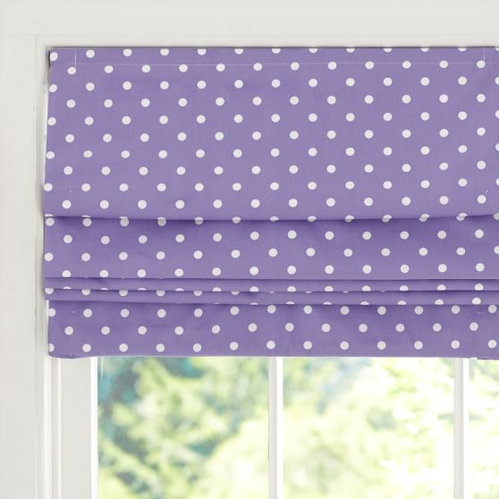 Dottie Cordless Roman Shade With Blackout Lining Sale Pottery