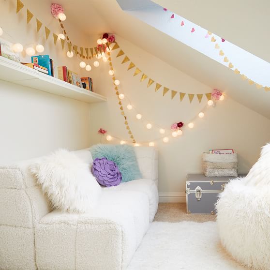 decorative string lights for bedroom