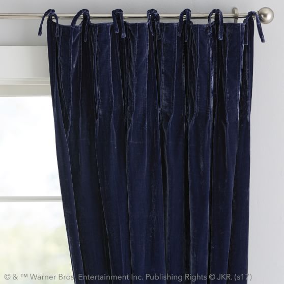 Shimmer Velvet Curtain Teen Curtains Pottery Barn Teen
