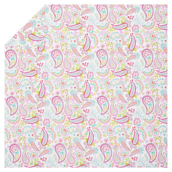 Swirly Paisley Girls Duvet Cover Sale Pottery Barn Teen
