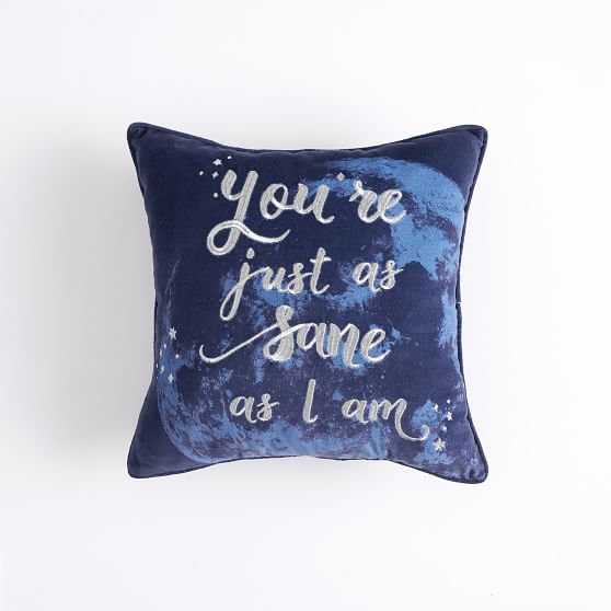 Harry Potter Luna Sentiment Pillow Cover Teen Throw Pillows