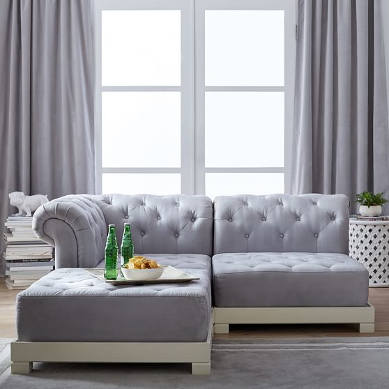 Blue Sofas And Sectionals Pottery Barn Teen