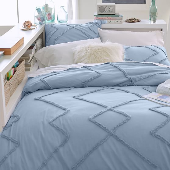 Ashlyn Tufted Girls Duvet Cover Pottery Barn Teen