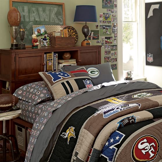 2012 Nfl Nfc Boys Quilt Pottery Barn Teen