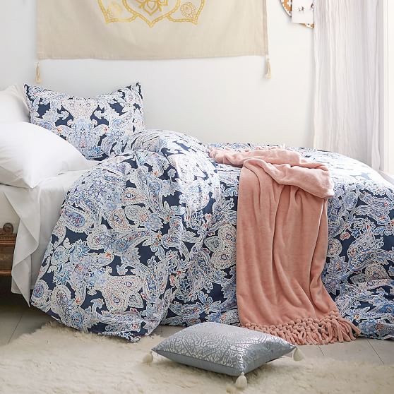 Luna Paisley Girls Duvet Cover Sale Pottery Barn Teen