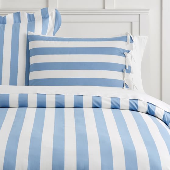 Pajama Stripe Girls Duvet Cover Sale Pottery Barn Teen