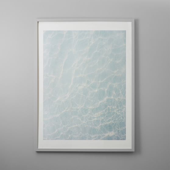 Wave Patterns Framed Art By Minted Wall Prints Pottery Barn Teen