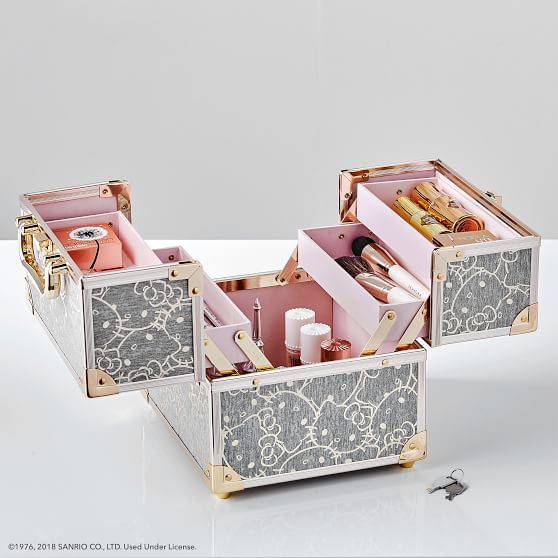 Hello Kitty Hard Sided Carry All Case Pottery Barn Teen - Hello Kitty Vanity Makeup Case Hello Kitty Hard Sided Carry All Case Pottery Barn Teen - Hello Kitty Vanity Makeup Case