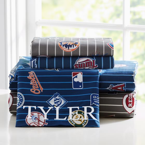 Mlb Boy S Sheet Set 2013 Pottery Barn Teen