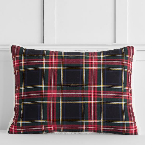 Classic Tartan Flannel Boys Comforter Sham Sale Pottery Barn