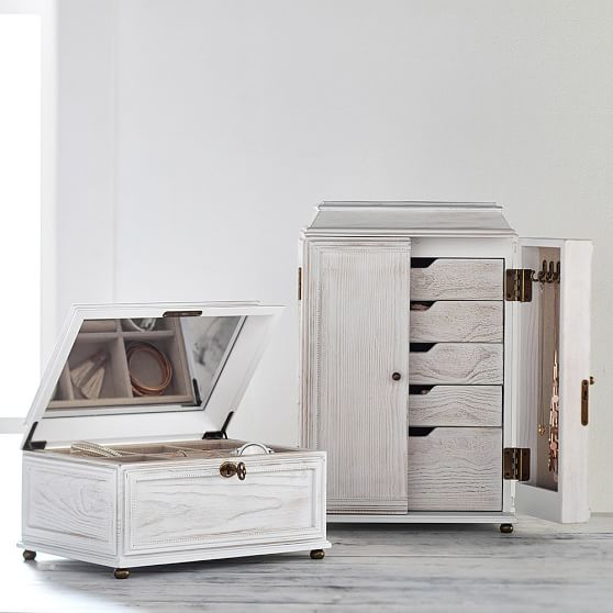 Heirloom Jewelry Boxes Jewelry Storage Pottery Barn Teen