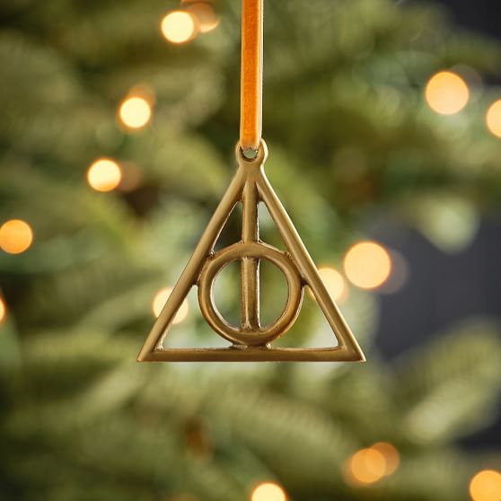 Harry Potter Deathly Hallows Ornament Pottery Barn Teen
