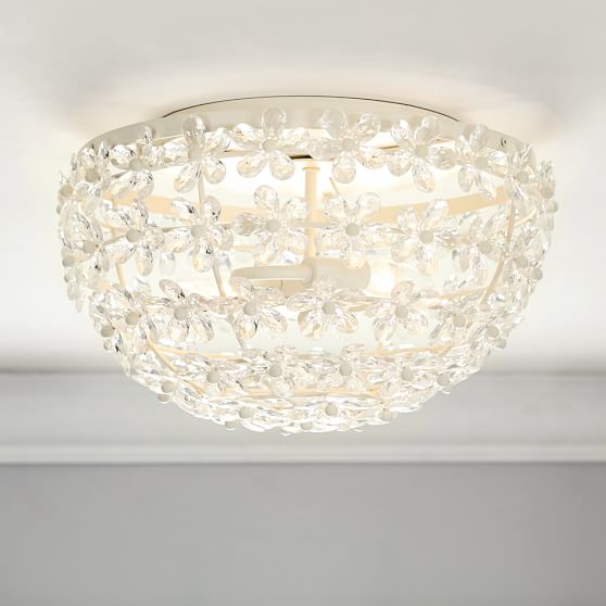 Blossom Flush Mount Lighting Pottery Barn Teen