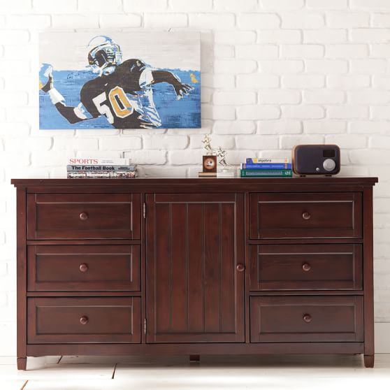 Beadboard 6 Drawer Wide Dresser Pottery Barn Teen