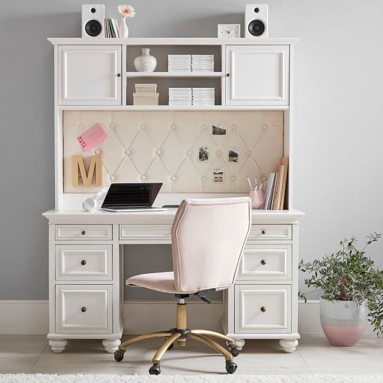 Chelsea Storage Desk Pottery Barn Teen