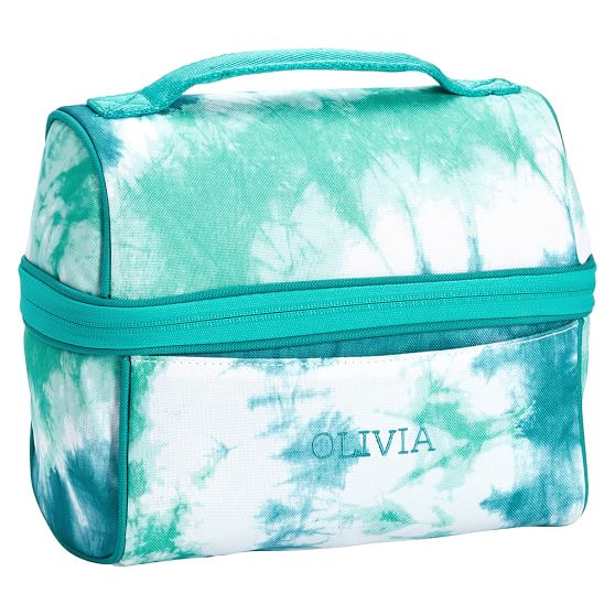 Gear Up Ceramic Pool Tie Dye Retro Lunch Bag Pottery Barn Teen