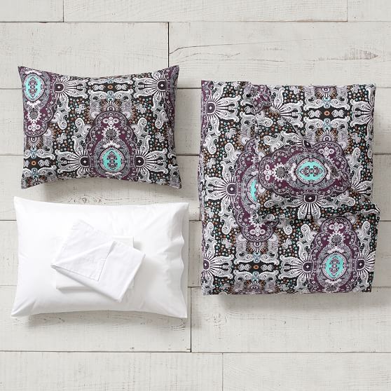 Medallion Mod Duvet Bedding Set Dorm Bedding Set Pottery Barn Teen