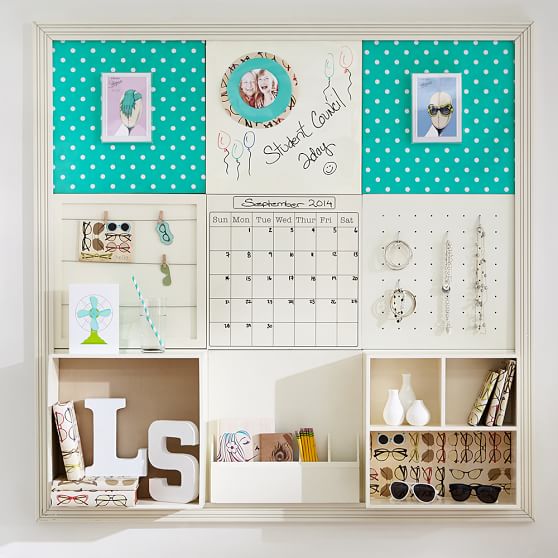 Style Tile Storage Cube Wall Organizers Pottery Barn Teen