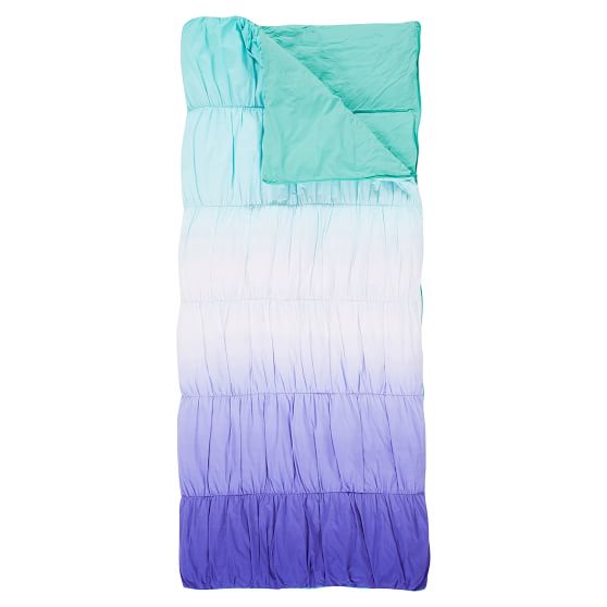 Sunset Ombre Girls Sleeping Bag Cool Pottery Barn Teen