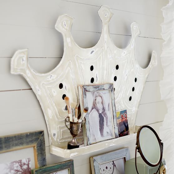 Rule The World Crown Shelf Sale Pottery Barn Teen