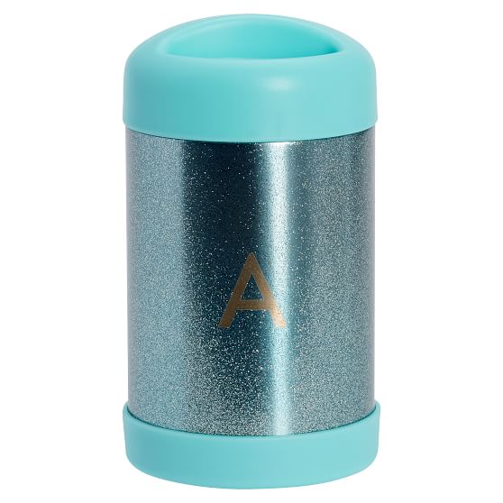 Aqua Glitter Thermos Pottery Barn Teen