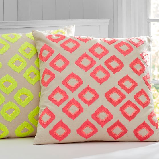 Diamond Sequin Euro Pillow Cover Pottery Barn Teen