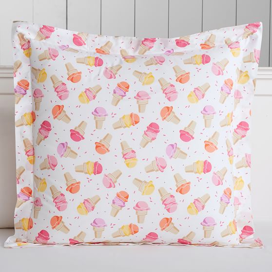 Sweet Treats Euro Pillow Sham Sale Pottery Barn Teen