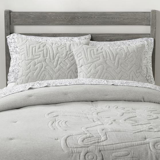 Keith Haring Jersey Boys Quilt Sham Pottery Barn Teen