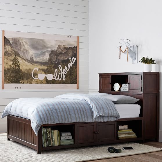 Beadboard Teen Storage Bed Pottery Barn Teen