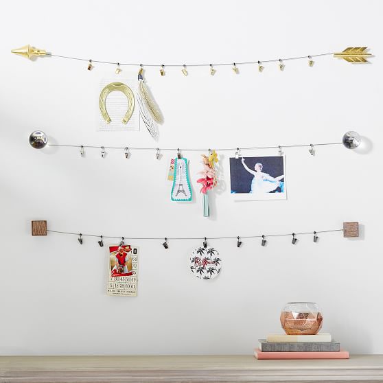 Decorative Cable System Photo Display Pottery Barn Teen