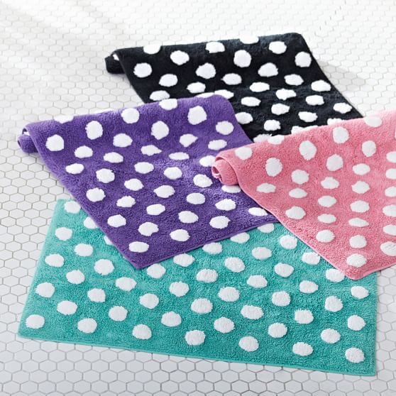 Dottie Bath Mat Pottery Barn Teen
