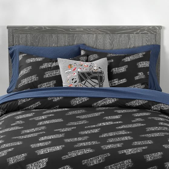 Nhl Shaved Ice Boy S Duvet Cover Sham Pottery Barn Teen
