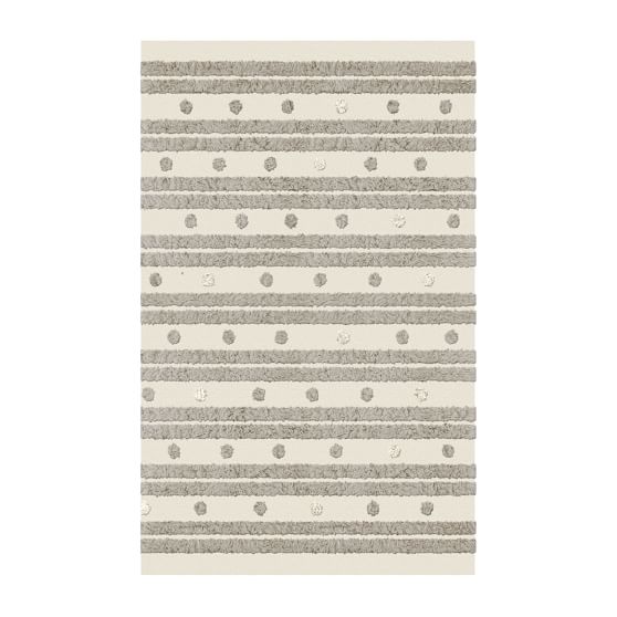 Shaggy Dotted Lines Rug Teen Rug Pottery Barn Teen