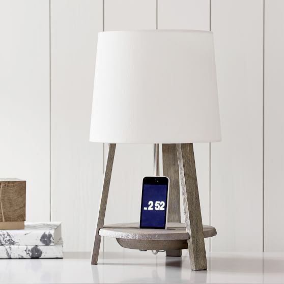 Tripod Table Lamp With Usb Teen Lamp Pottery Barn Teen