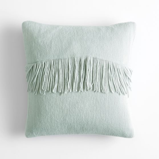 Chic Fringe Pillow Cover Teen Throw Pillows Pottery Barn Teen