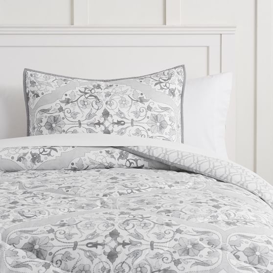 Floral Damask Girls Comforter Sale Pottery Barn Teen