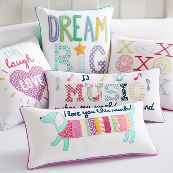 Inspiration Pillow Covers Pottery Barn Teen