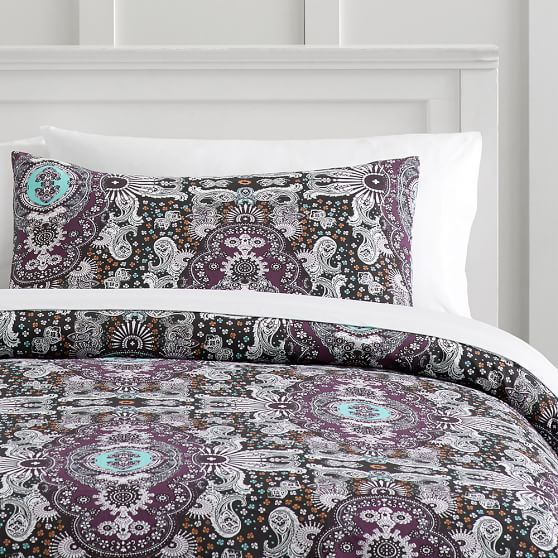 Medallion Mod Duvet Bedding Set Dorm Bedding Set Pottery Barn Teen