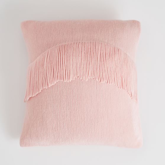 Chic Fringe Pillow Cover Teen Throw Pillows Pottery Barn Teen