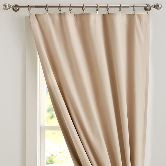 Classic Sailcloth Blackout Curtain Teen Curtains Pottery Barn Teen