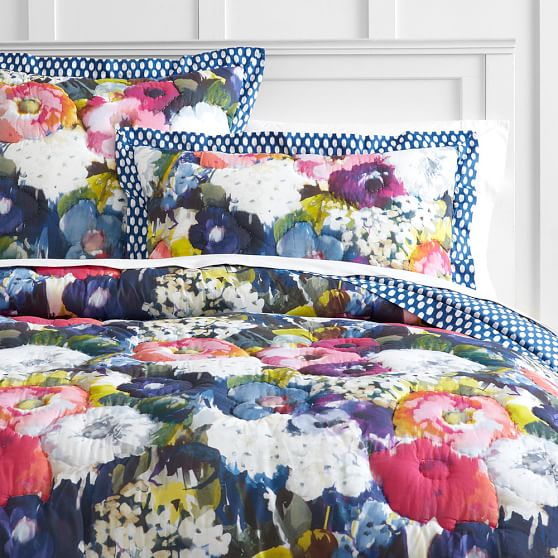 Secret Garden Girls Quilt Sham Pottery Barn Teen