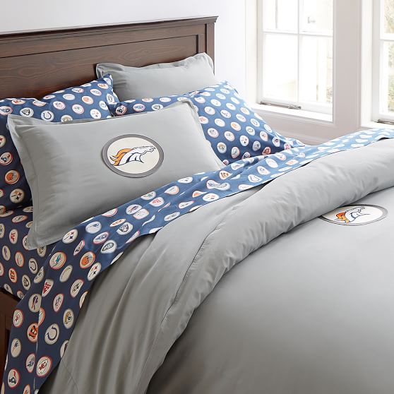 Nfl Patch Boy S Duvet Cover Sham Pottery Barn Teen