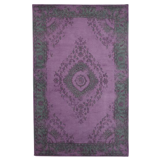 Anna Sui Vintage Printed Rug Teen Rug Pottery Barn Teen