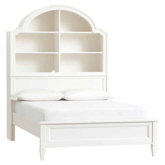Auburn Bed Queen Simply White Pottery Barn Teen