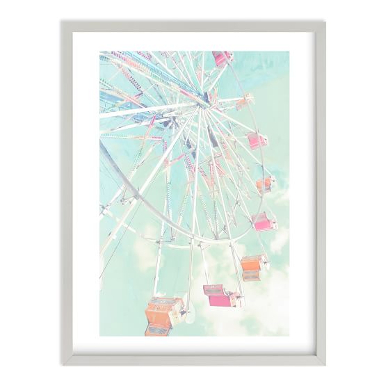 Fair Days 4 Framed Art By Minted Wall Prints Pottery Barn Teen